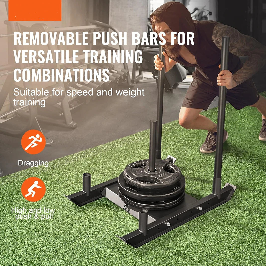 Heavy-Duty Fitness Sled – Strength, Conditioning & Sports Performance