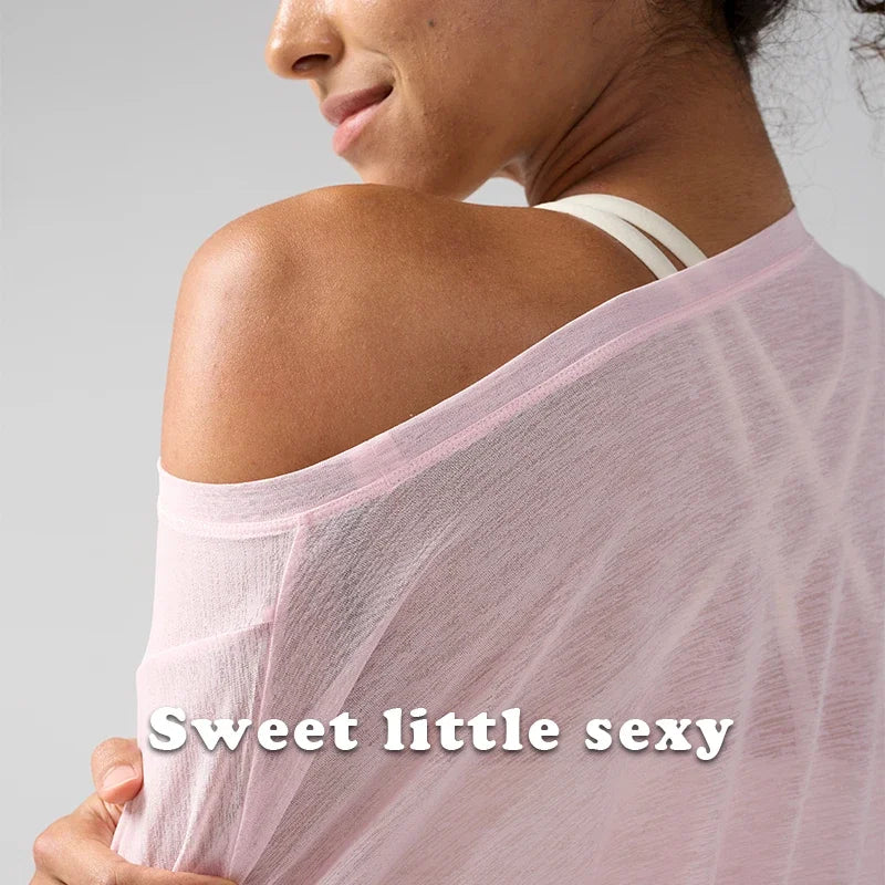 Gym Sports Tops Workout T-shirts Women