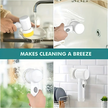 Electric Spin Cleaning Brush,