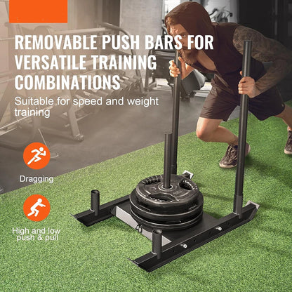 Heavy-Duty Fitness Sled – Strength, Conditioning & Sports Performance