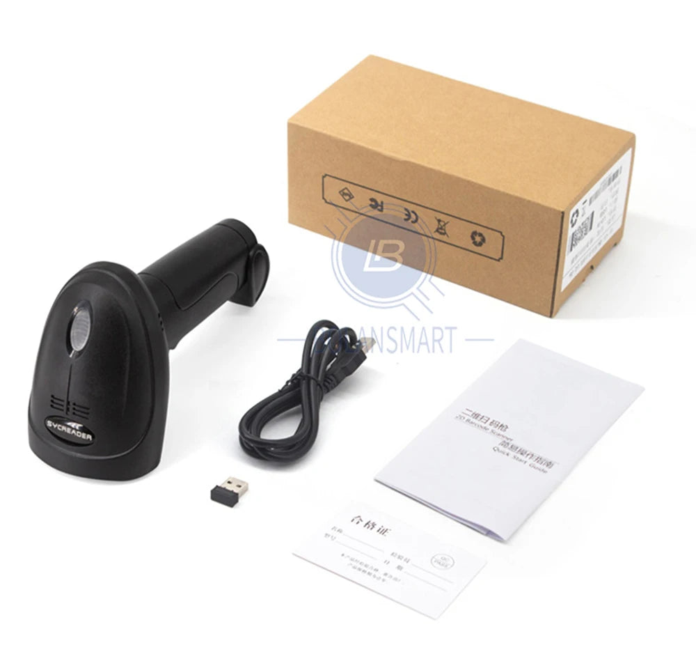 1Wireless & Wired Bluetooth Barcode Scanner