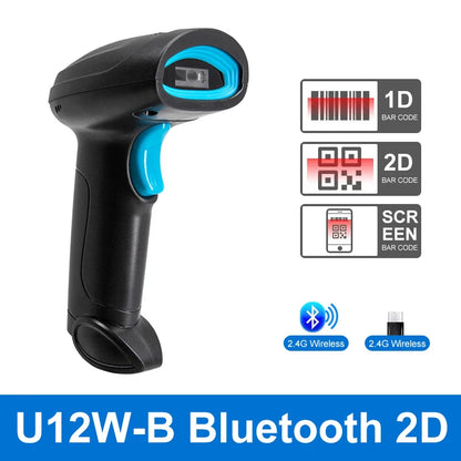 1Wireless & Wired Bluetooth Barcode Scanner